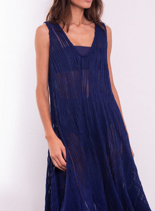 Vestido Duna Marinho
