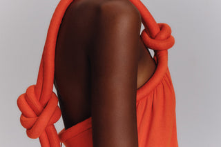 Vestido Cana II Tricot Scarlet