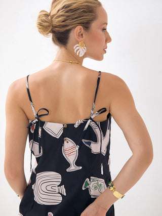 Vestido Curto Alcinha Egeu