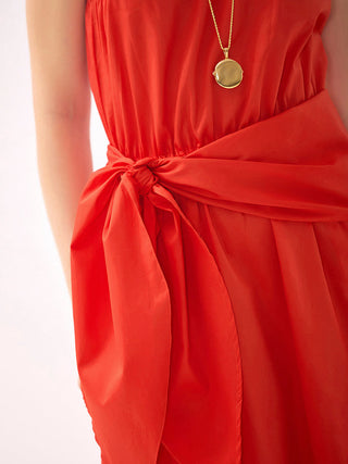 Vestido Ombro Único Flame com faixa