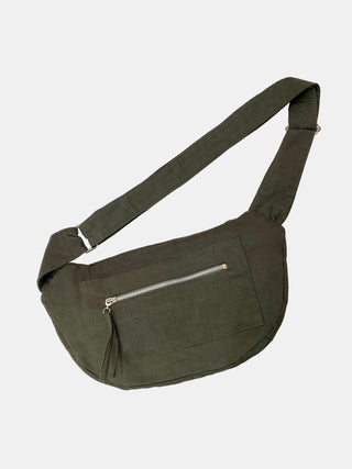 Bolsa Crossbody Sarja Verde Militar