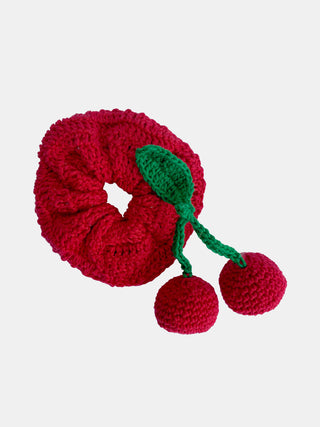 Scrunchie Cereja