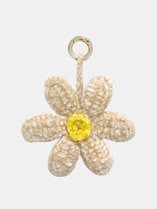 Bag Charm Flor Pelúcia