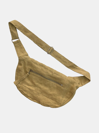 Bolsa Crossbody Linho Bege