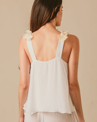 Top Mia Bata Bordado Fluido