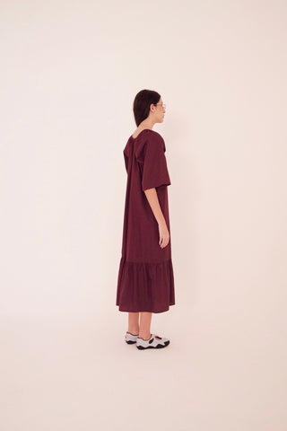 Vestido Clarice Vinho