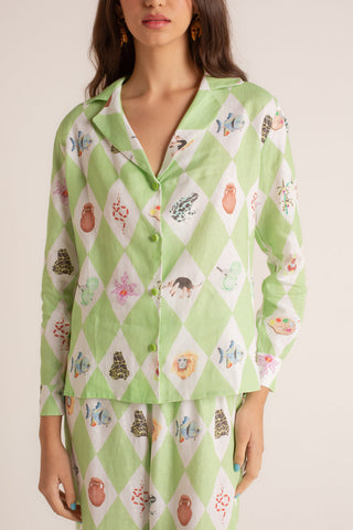CAMISA CALEIDOSCÓPIO AMAZONICO
