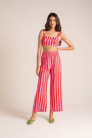 CALÇA LENE LISTRAS