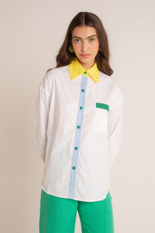 CAMISA WAVY COLORBLOCK