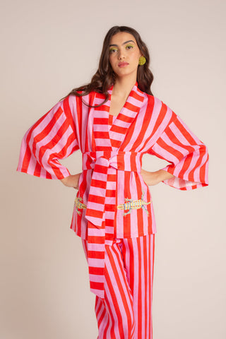 KIMONO TEJU LISTRAS