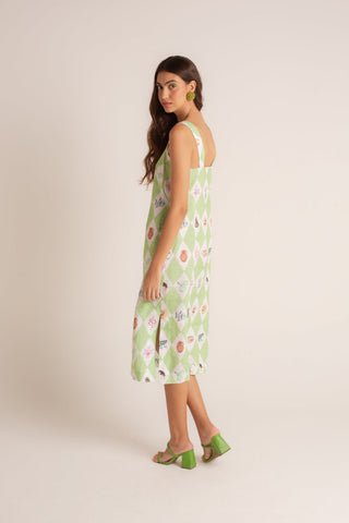 VESTIDO LINE CALEIDOSCOPIO AMAZONICO