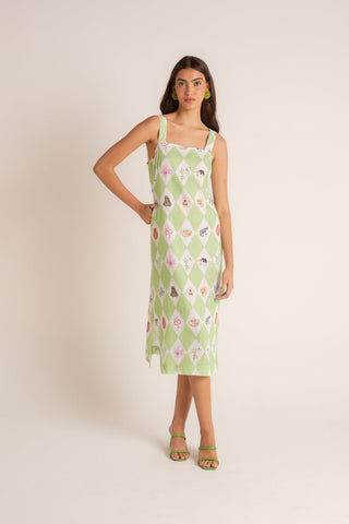 VESTIDO LINE CALEIDOSCOPIO AMAZONICO