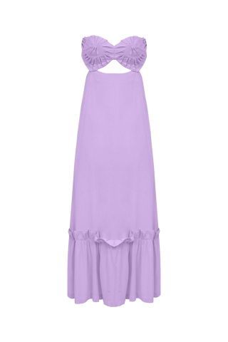 Vestido Shell Maxi Lilac