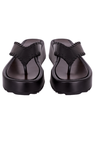 Flatform Alinhavo Preto