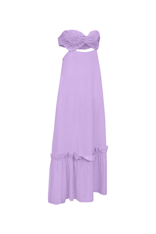 Vestido Shell Maxi Lilac